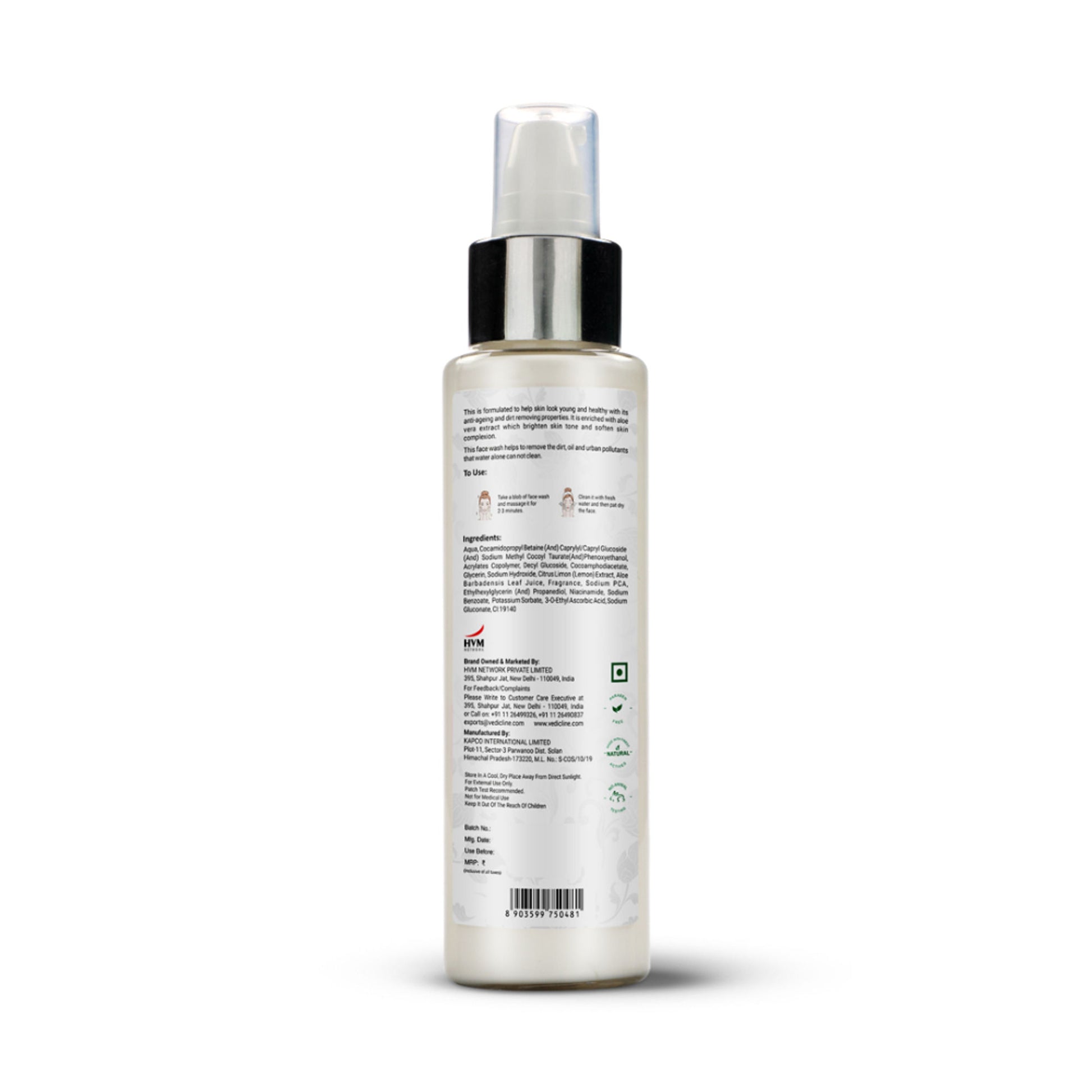 Vedic Line Brightening Vitamin C Face Wash