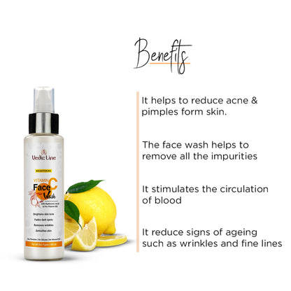 Vedic Line Brightening Vitamin C Face Wash
