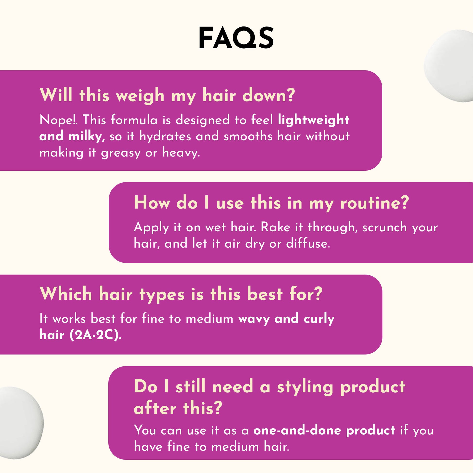 Fix My Curls Milky Leave in Serum