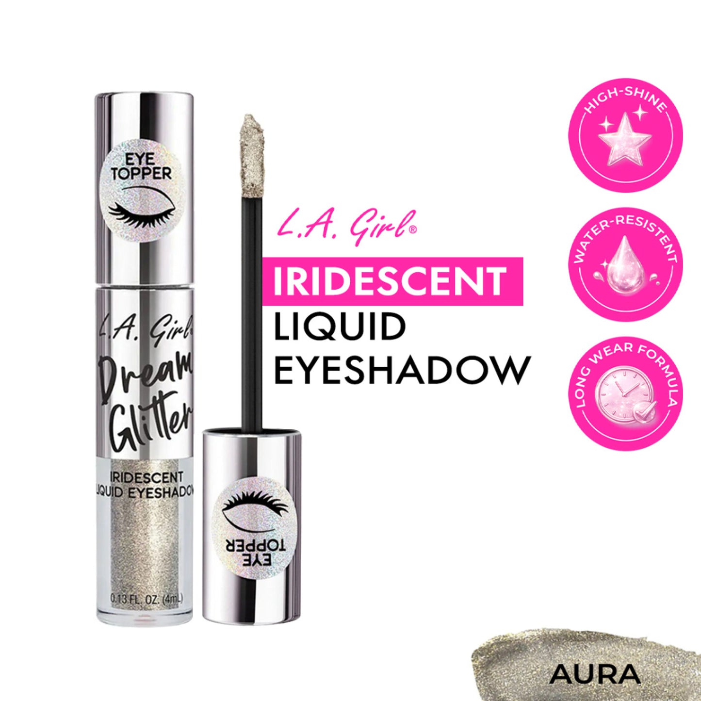 L.A. Girl Dream Glitter Liquid Eyeshadow - Aura