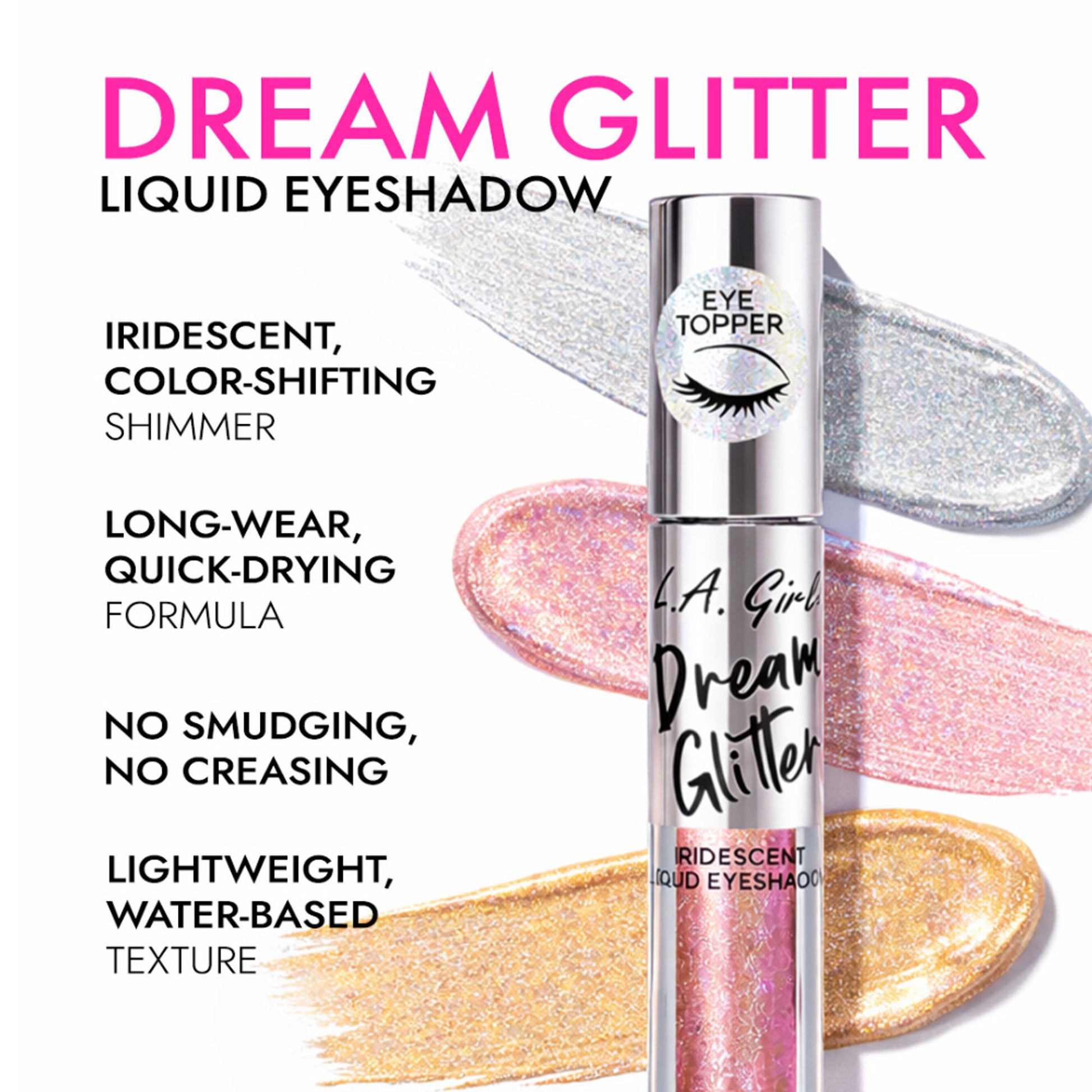 L.A. Girl Dream Glitter Liquid Eyeshadow - Aura