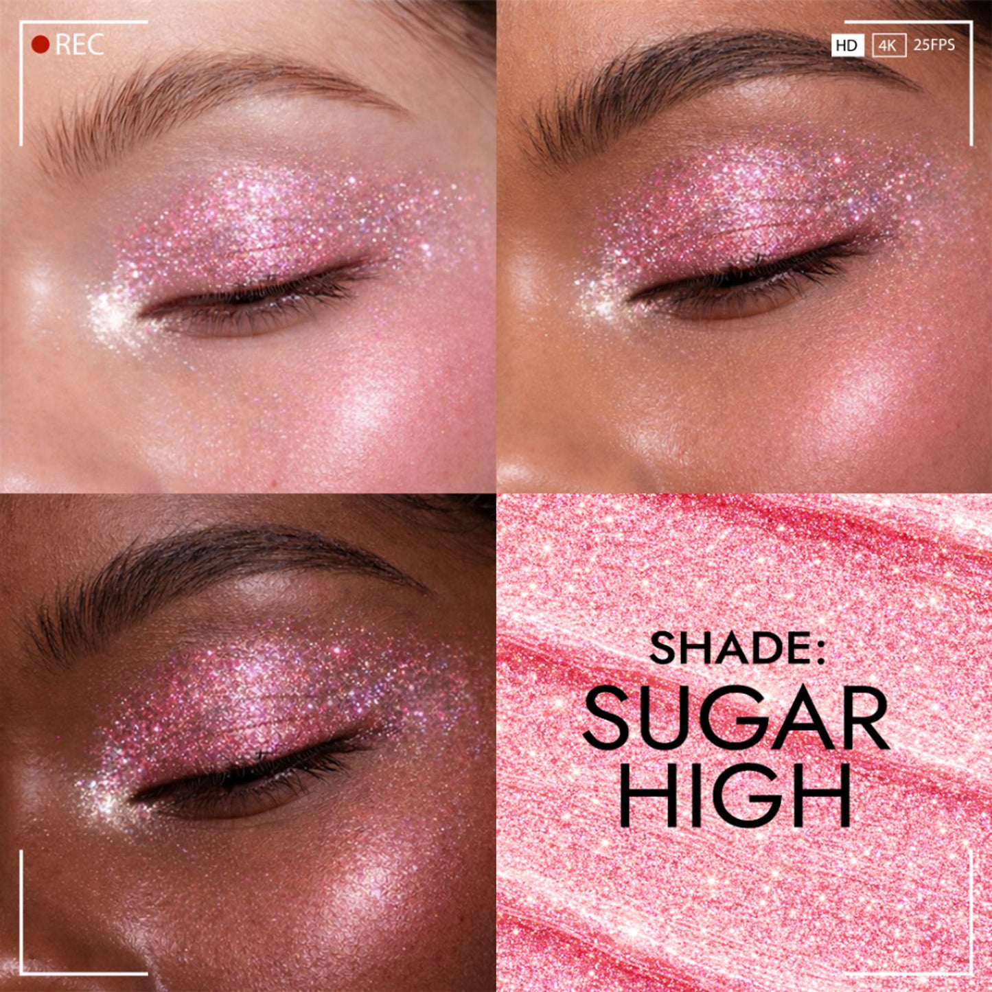L.A. Girl Dream Glitter Liquid Eyeshadow - Sugar High