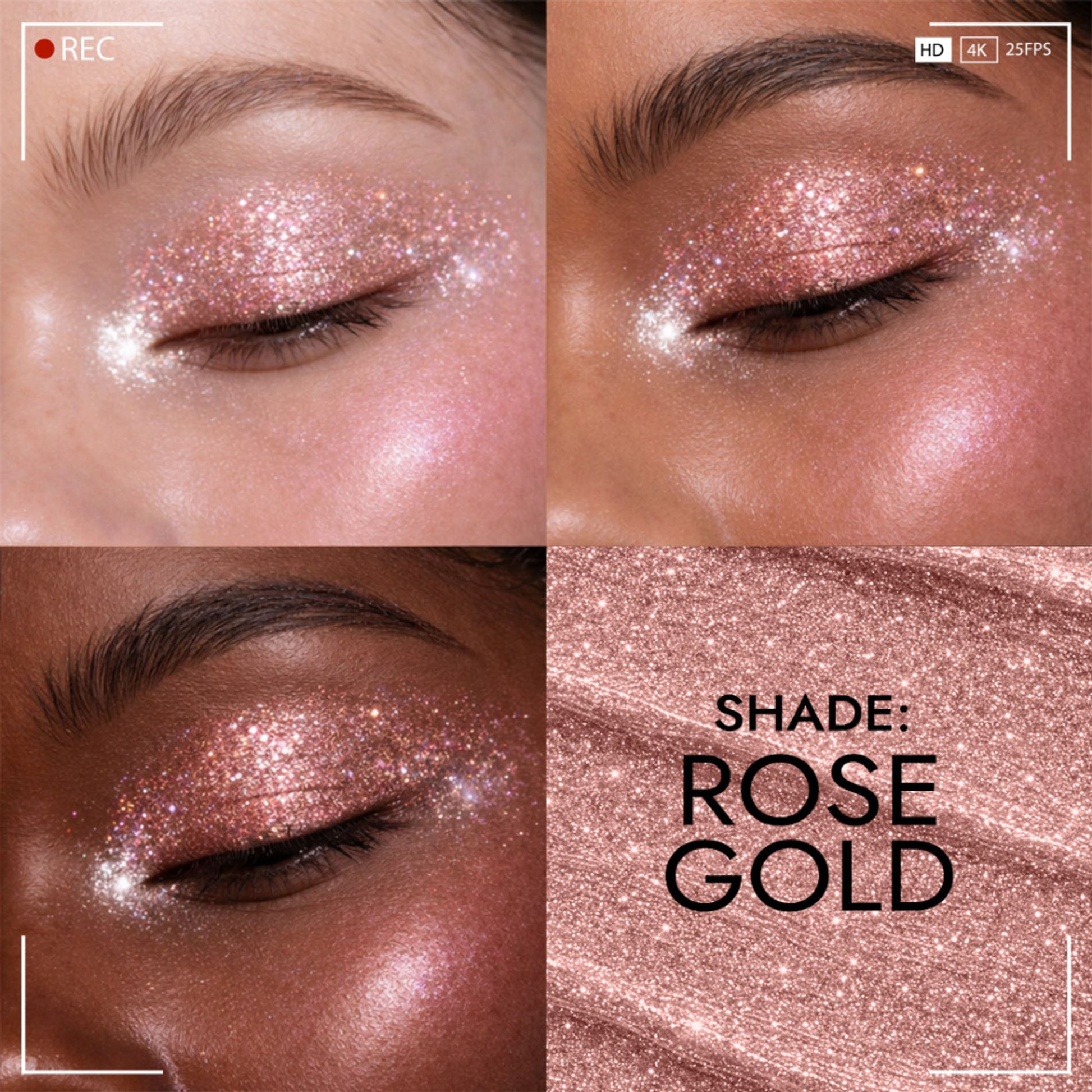 L.A. Girl Dream Glitter Liquid Eyeshadow - Rose Gold
