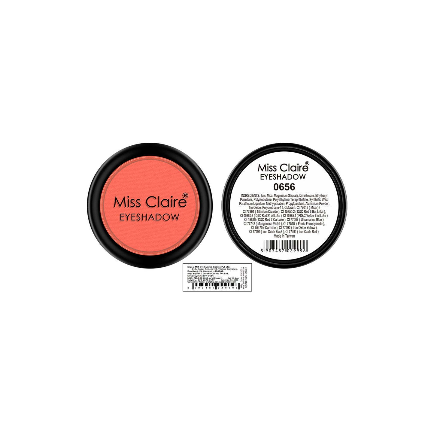 Miss Claire Single Eyeshadow - 656
