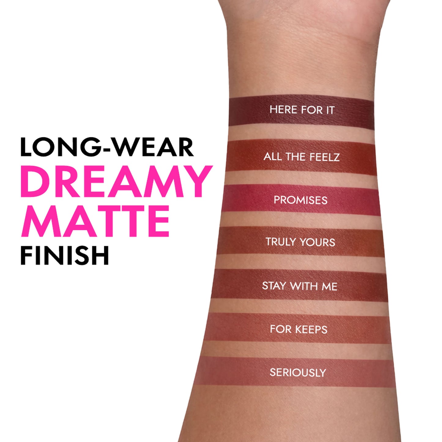 L.A. Girl Stay & Play Matte Lip Crayon - All The Feelz