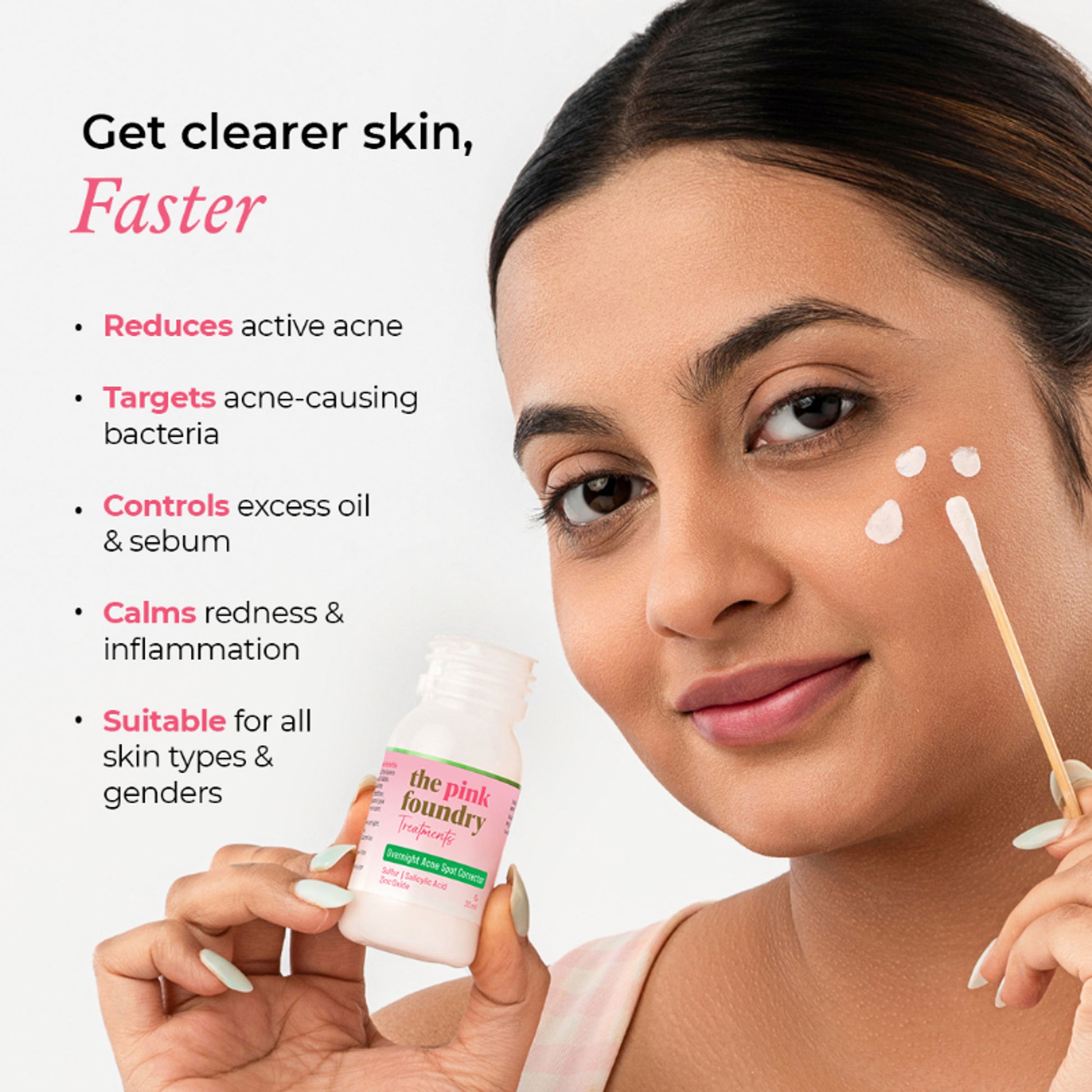 The Pink Foundry Overnight Acne Spot Corrector
