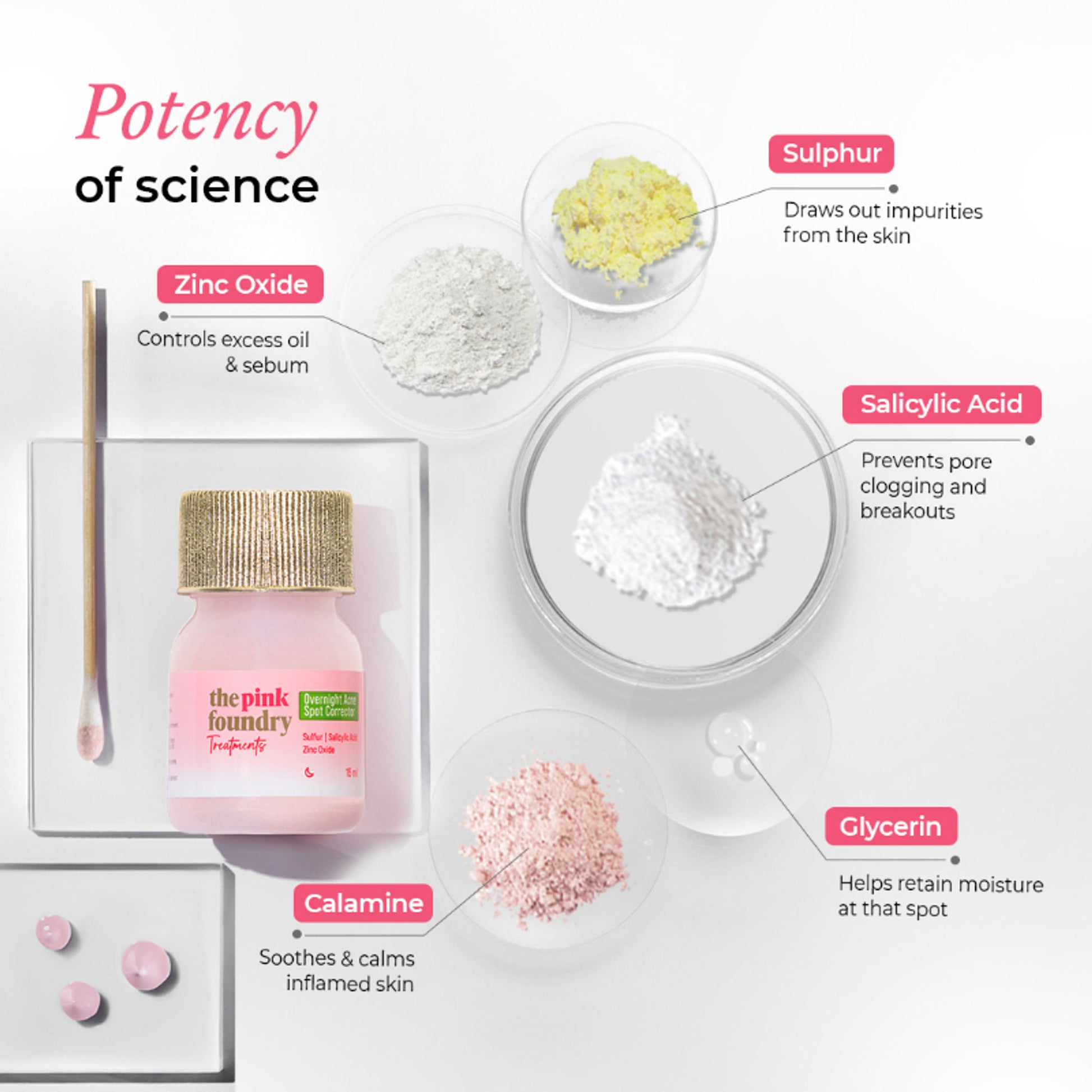 The Pink Foundry Overnight Acne Spot Corrector