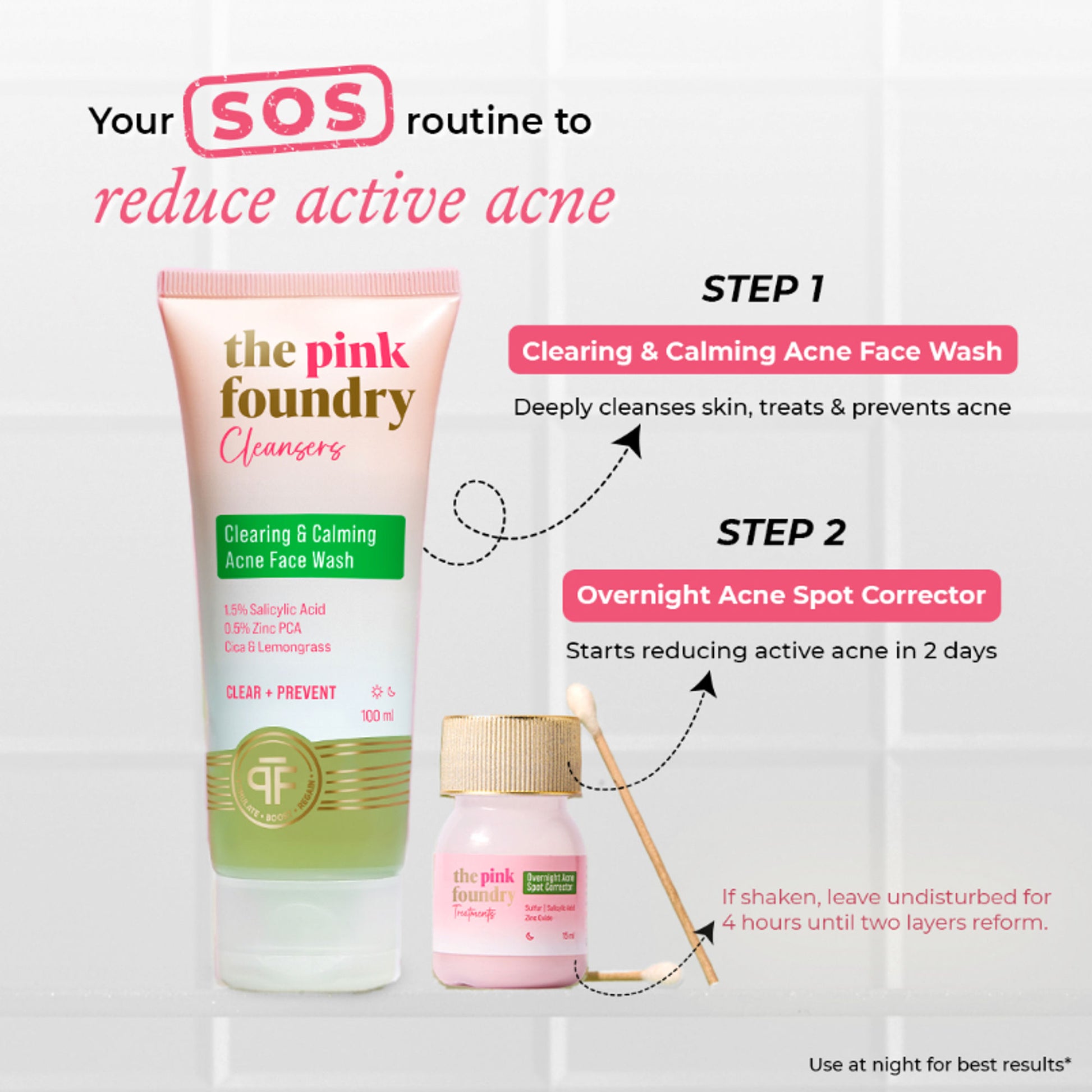The Pink Foundry Overnight Acne Spot Corrector