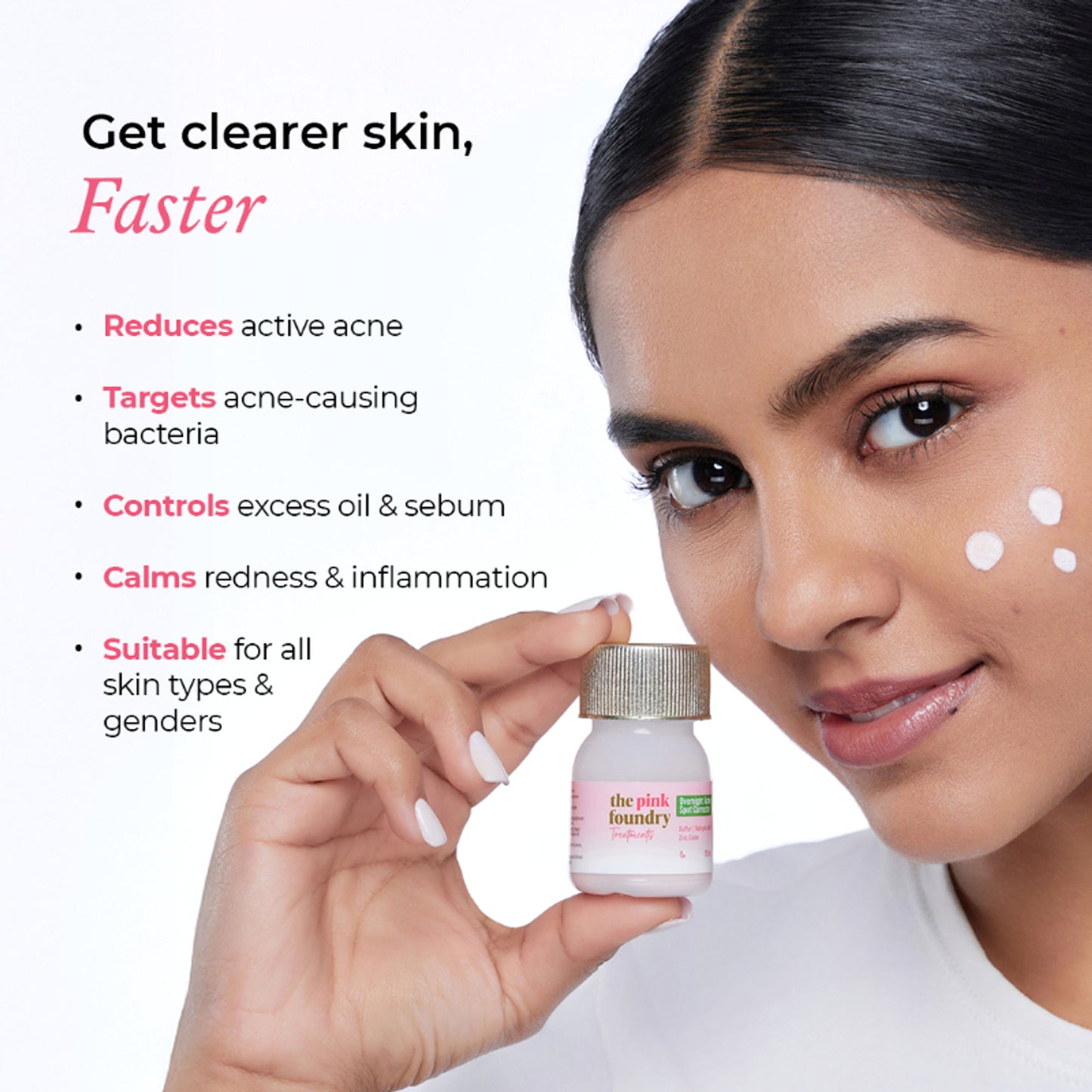 The Pink Foundry Overnight Acne Spot Corrector