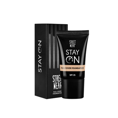 Street Wear Stay On Full Cover Foundation - Rose Vanilla