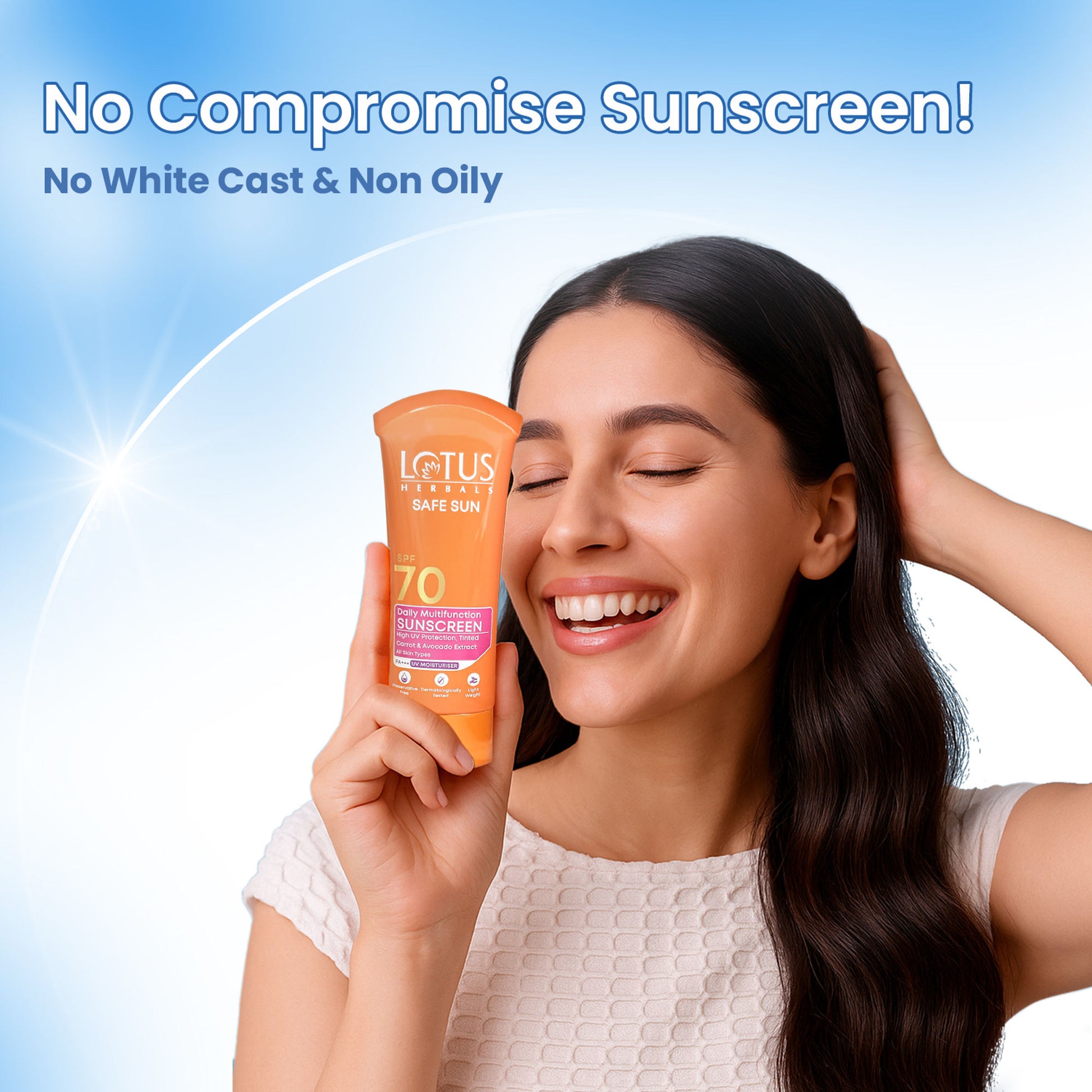 Lotus Herbals Safe Sun Daily Multi-Function Sunscreen SPF 70 PA+++