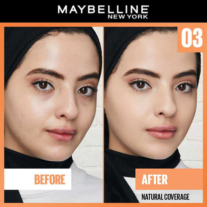 Maybelline New York Fit Me Fresh Tint, Lightweight, SPF 50 PA+++ & Vitamin C - Shade 09 - Shade 03