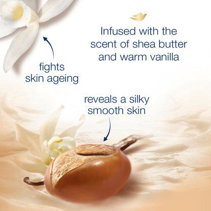 Dove Body Wash - Relaxing Care Shea Butter & Vanilla Nourishing