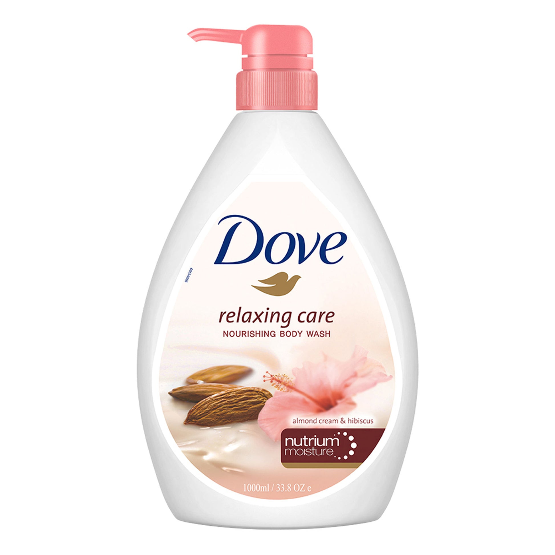 Dove Body Wash - Relaxing Care Almond Cream & Hibiscus Nourishing