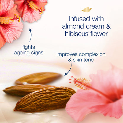 Dove Body Wash - Relaxing Care Almond Cream & Hibiscus Nourishing