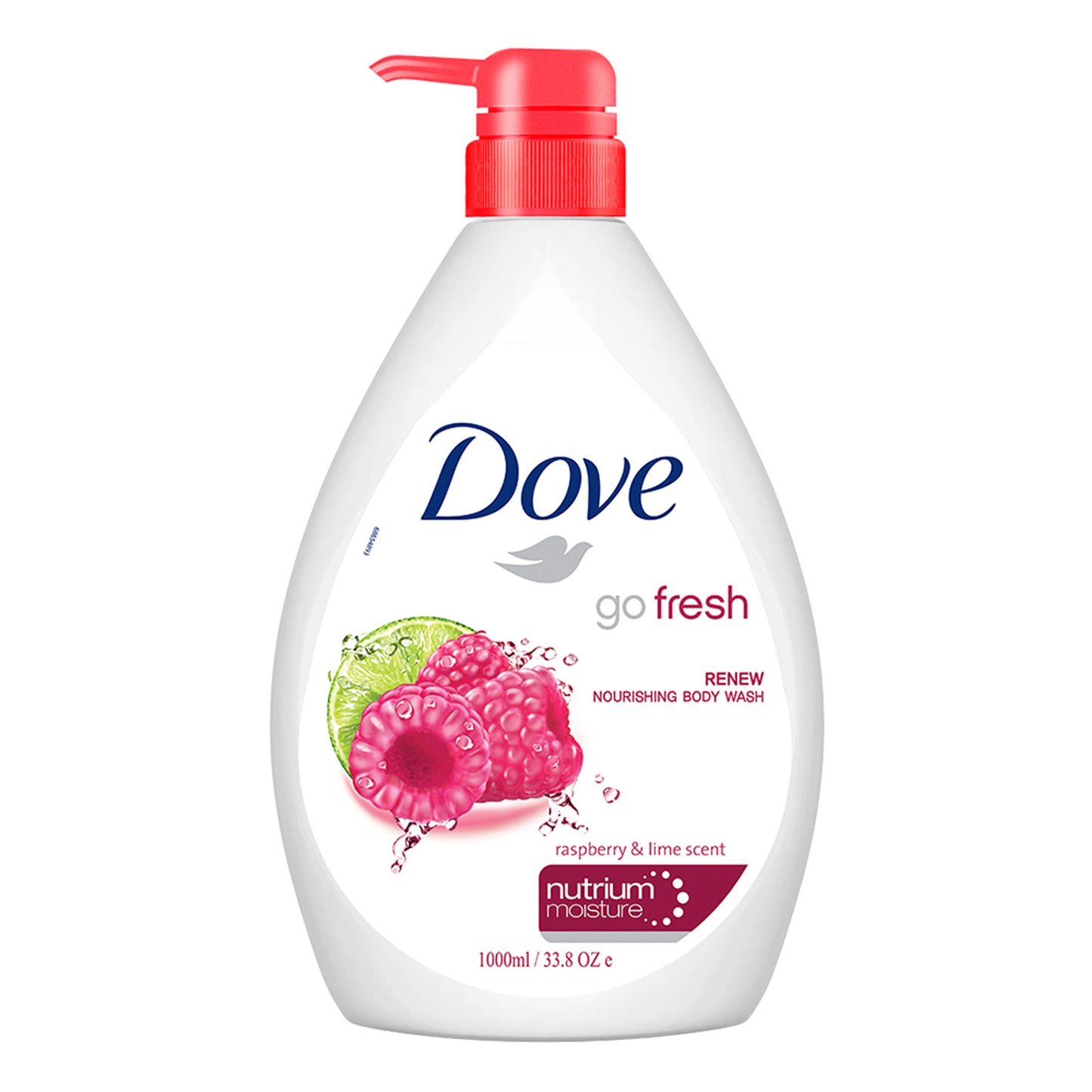Dove Body Wash - Renew Raspberry & Lime Scent Nourishing