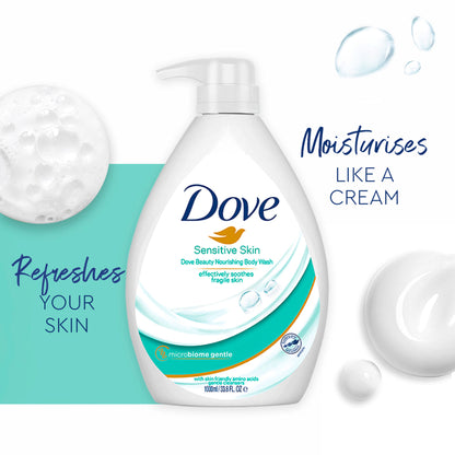 Dovebody Wash - Beauty Nourishing For Sensitive Skin