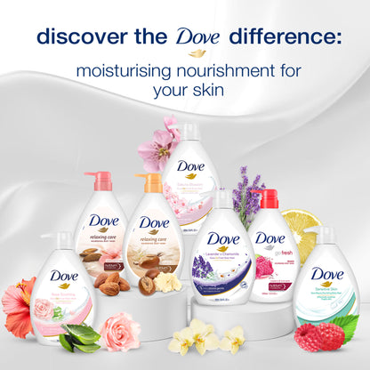 Dovebody Wash - Beauty Nourishing For Sensitive Skin