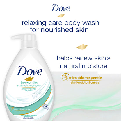 Dovebody Wash - Beauty Nourishing For Sensitive Skin