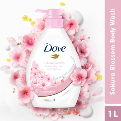 Dove Body Wash - Sakura Blossom Go Fresh