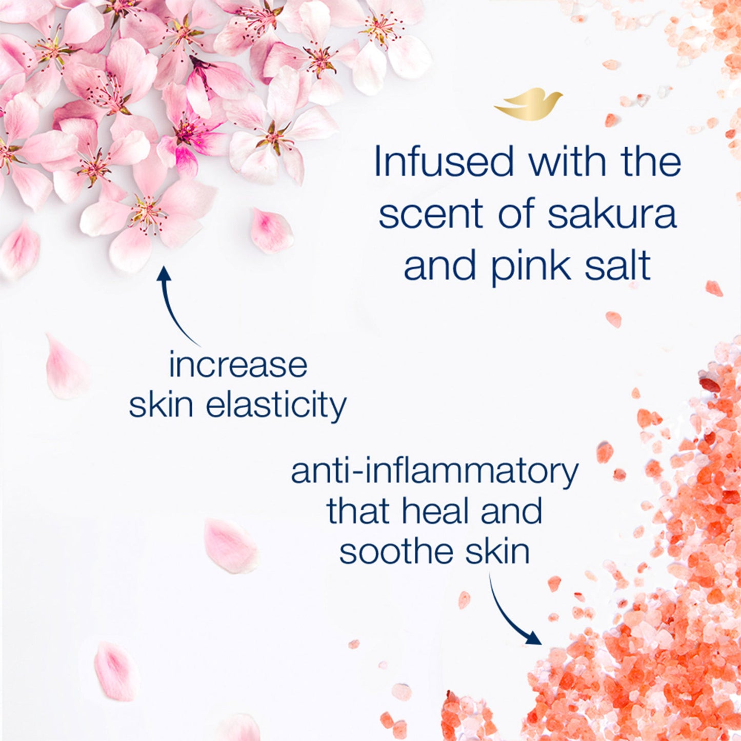 Dove Body Wash - Sakura Blossom Go Fresh