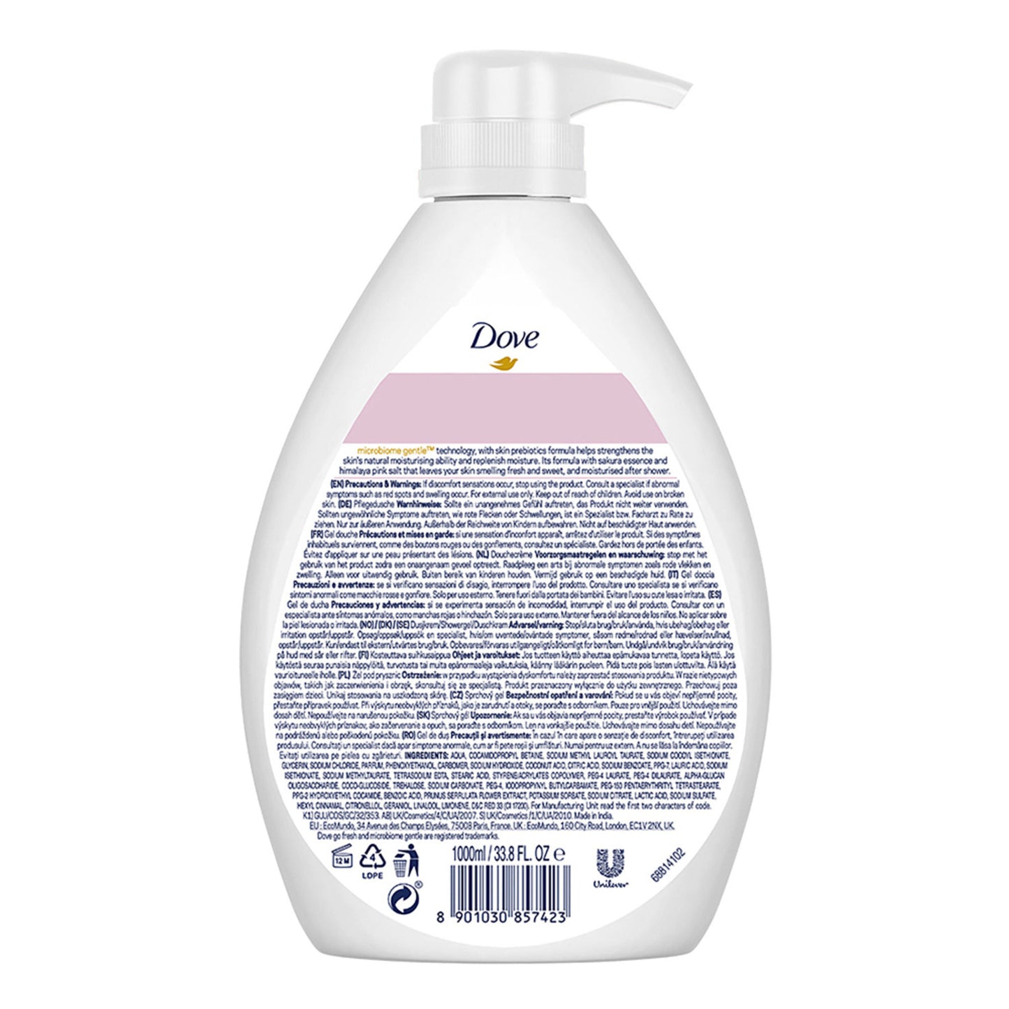 Dove Body Wash - Sakura Blossom Go Fresh
