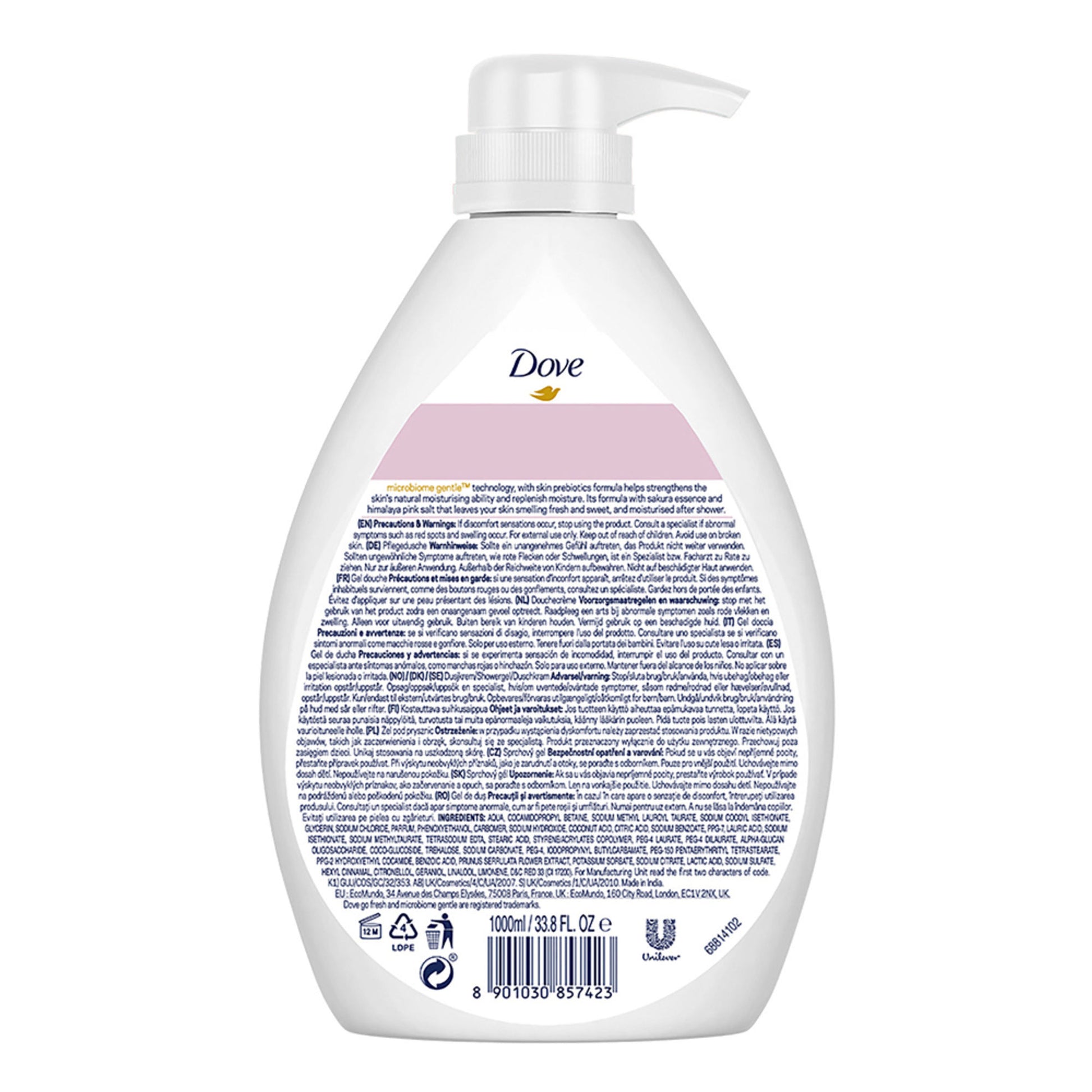 Dove Body Wash - Sakura Blossom Go Fresh