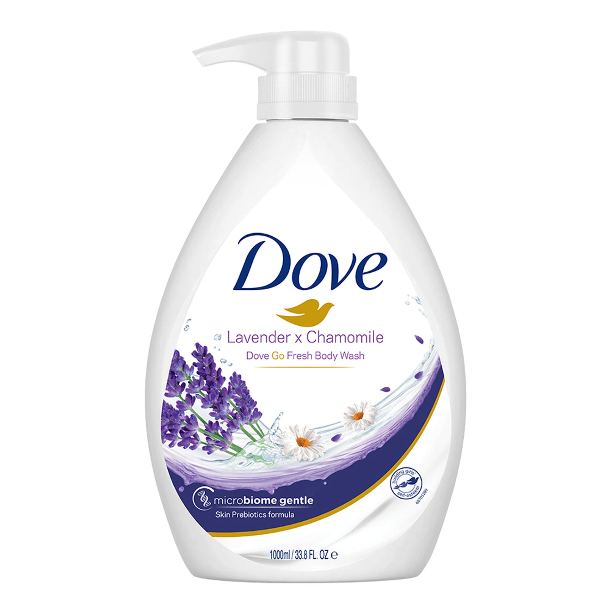 Dove Body Wash - Lavender & Chamomile Go Fresh
