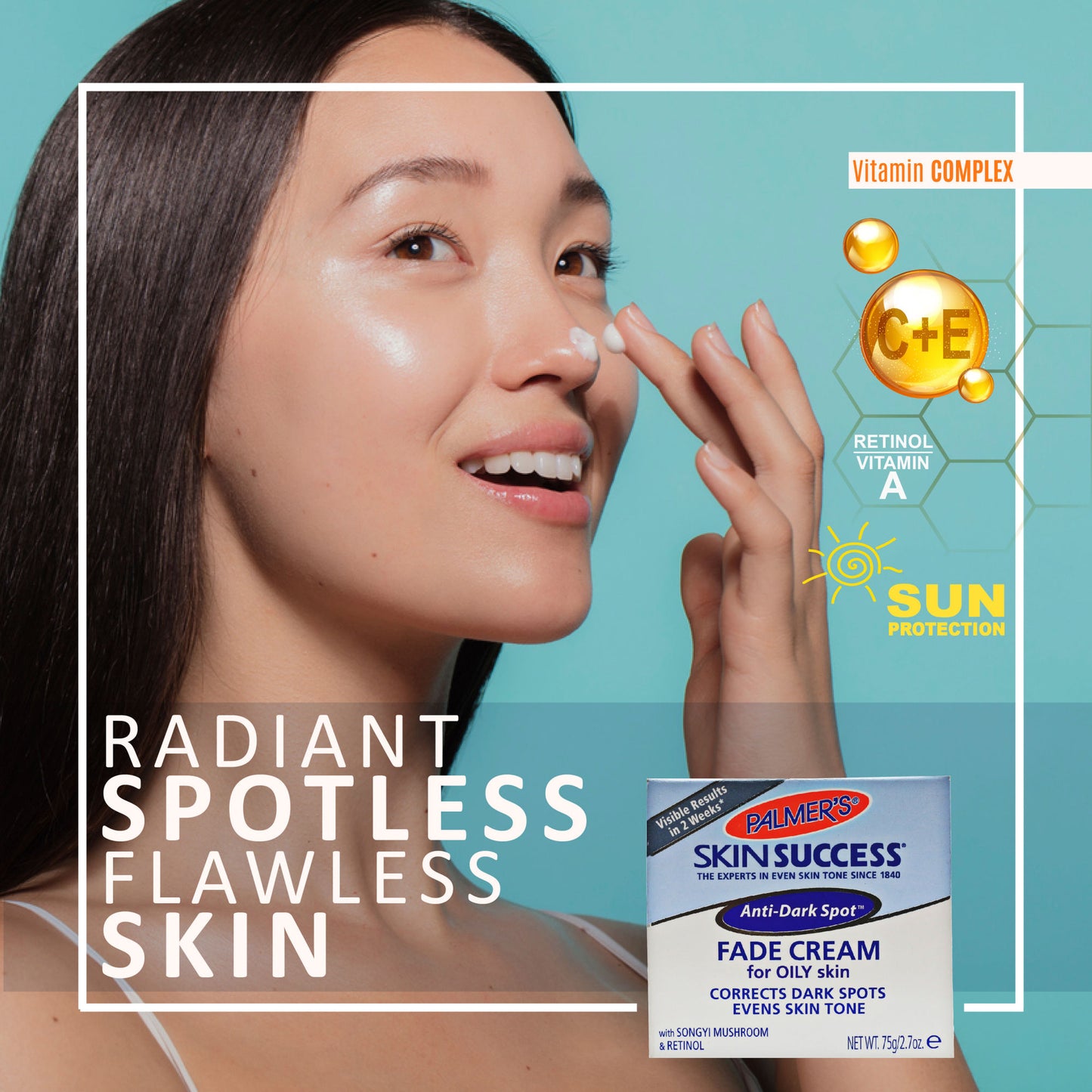 Palmer's Skin Success Fade Cream For Dark Spot Correction, Oily Skin