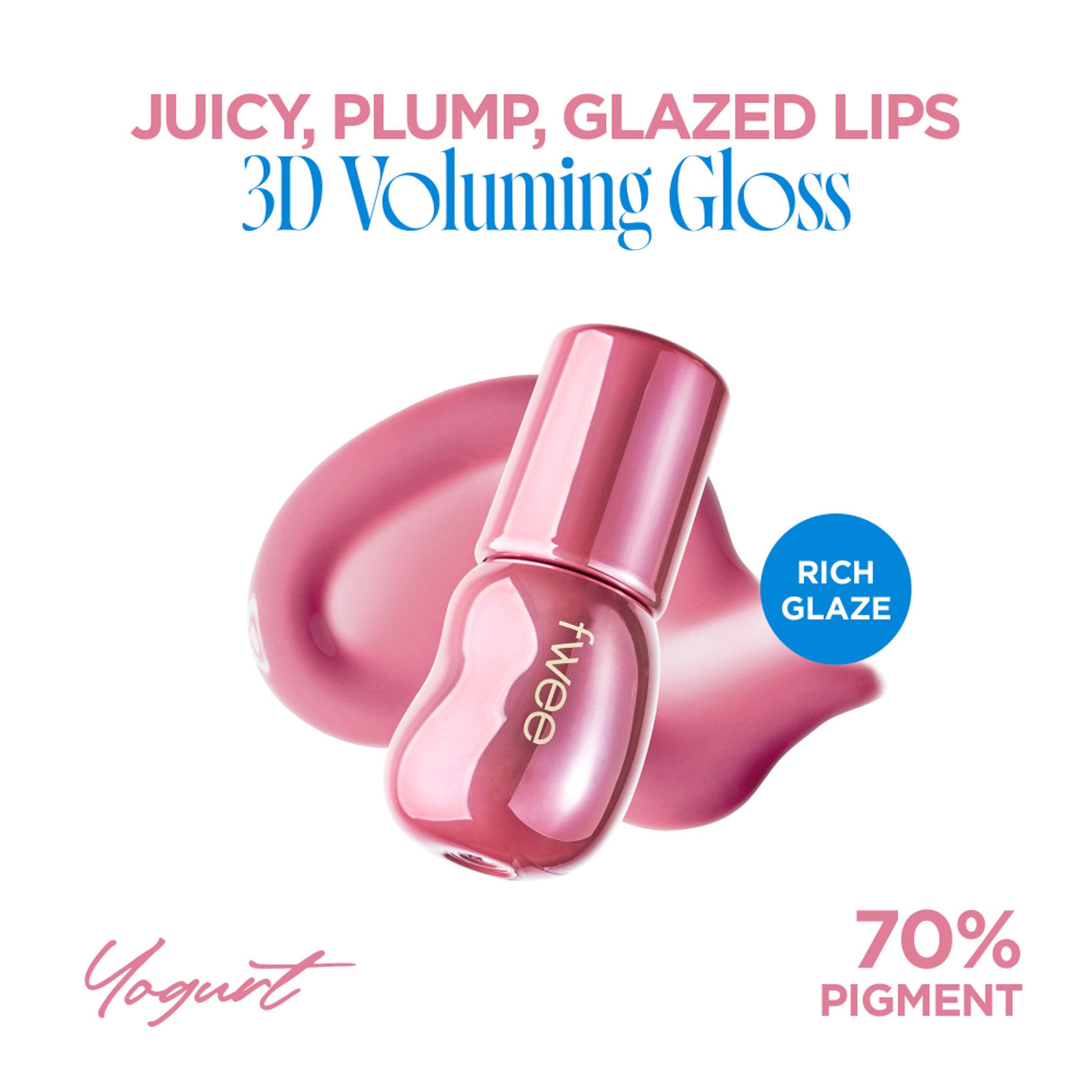 fwee 3D Voluming Gloss 30% Pigment - Yogurt 70