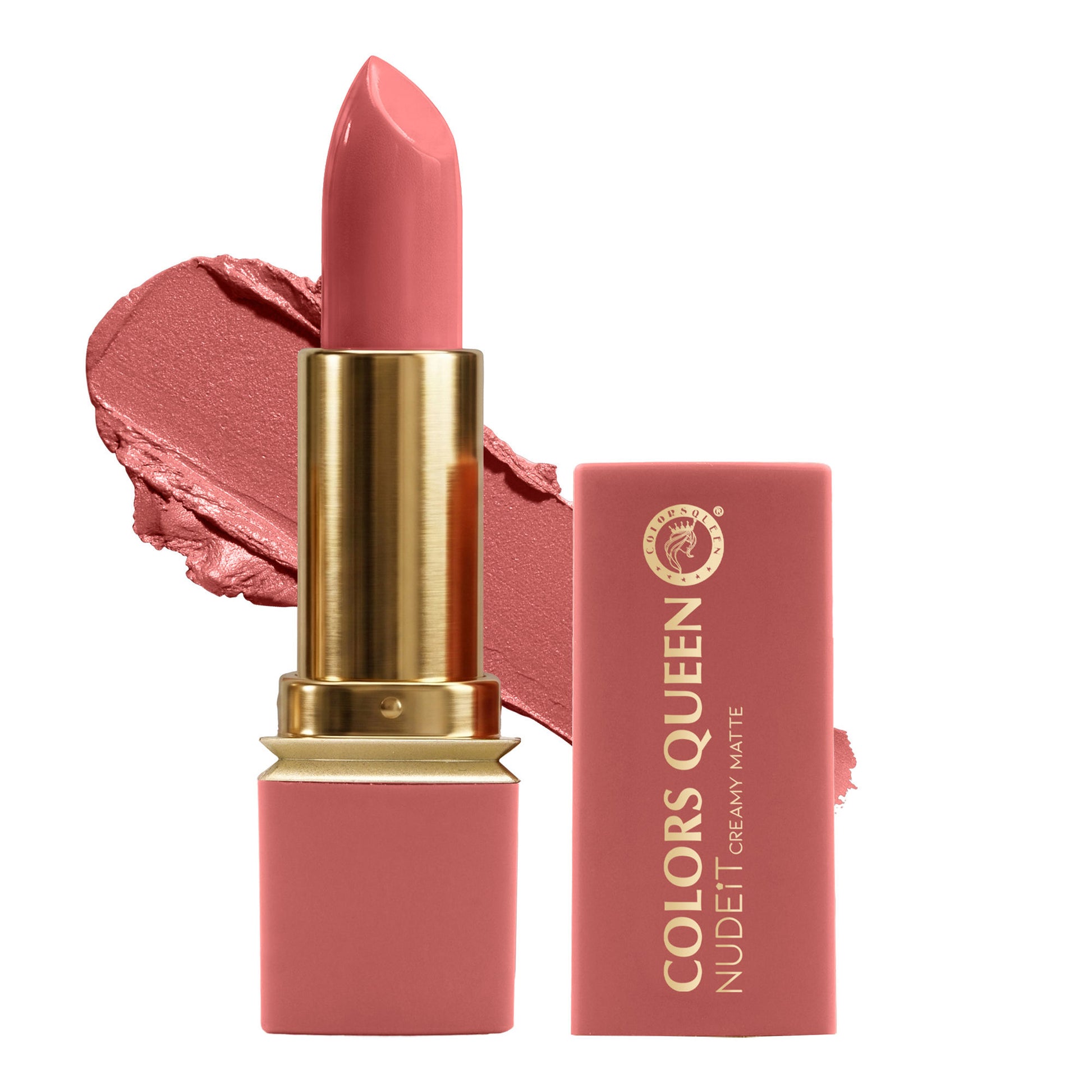 Colors Queen Nude It Creamy Matte Lipstick - Coral Kiss