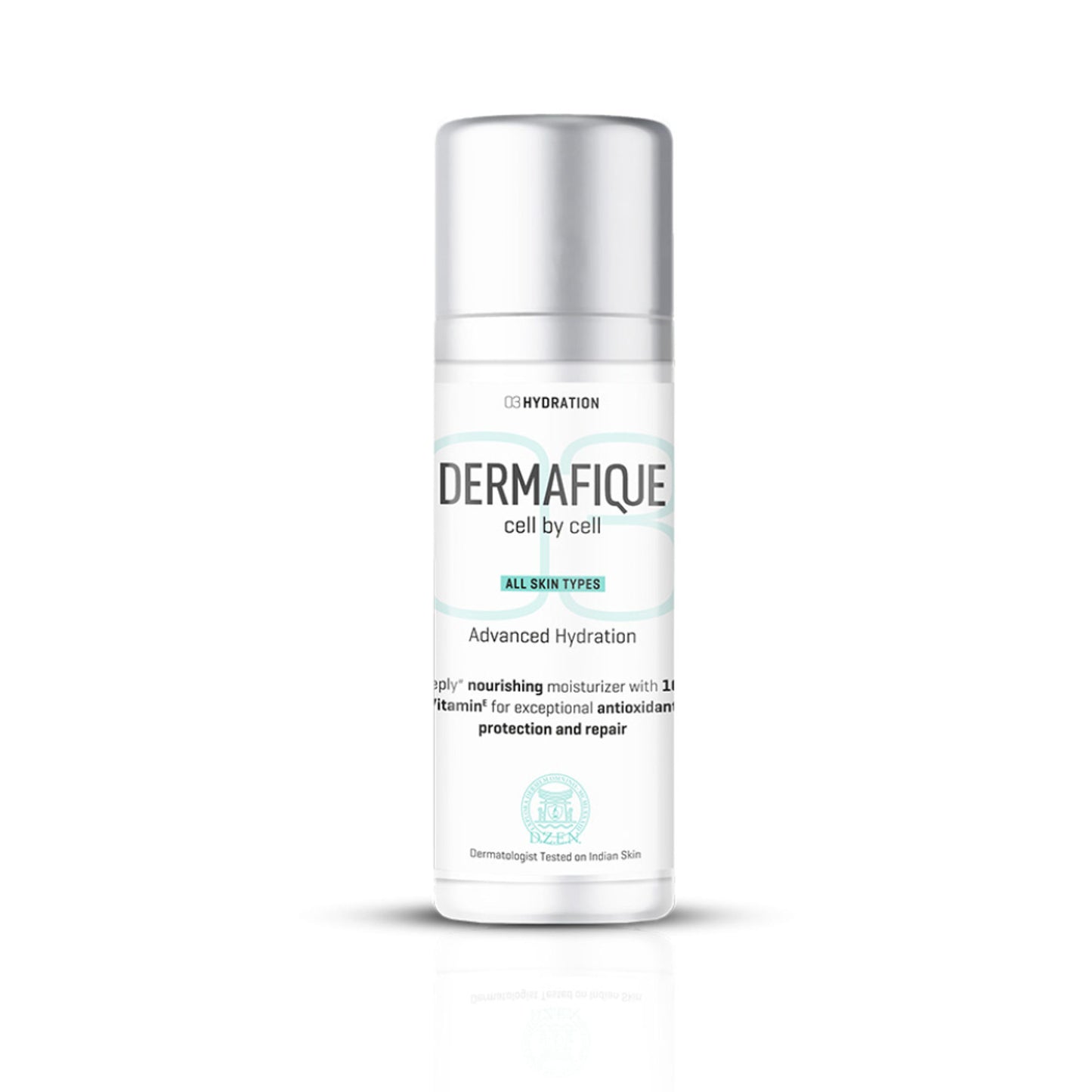 Dermafique Advanced Hydration Day Cream - Deep Hydration, 10x Vitamin E & Antioxidants