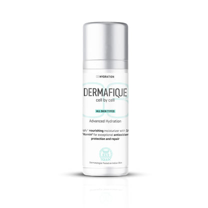 Dermafique Advanced Hydration Day Cream - Deep Hydration, 10x Vitamin E & Antioxidants