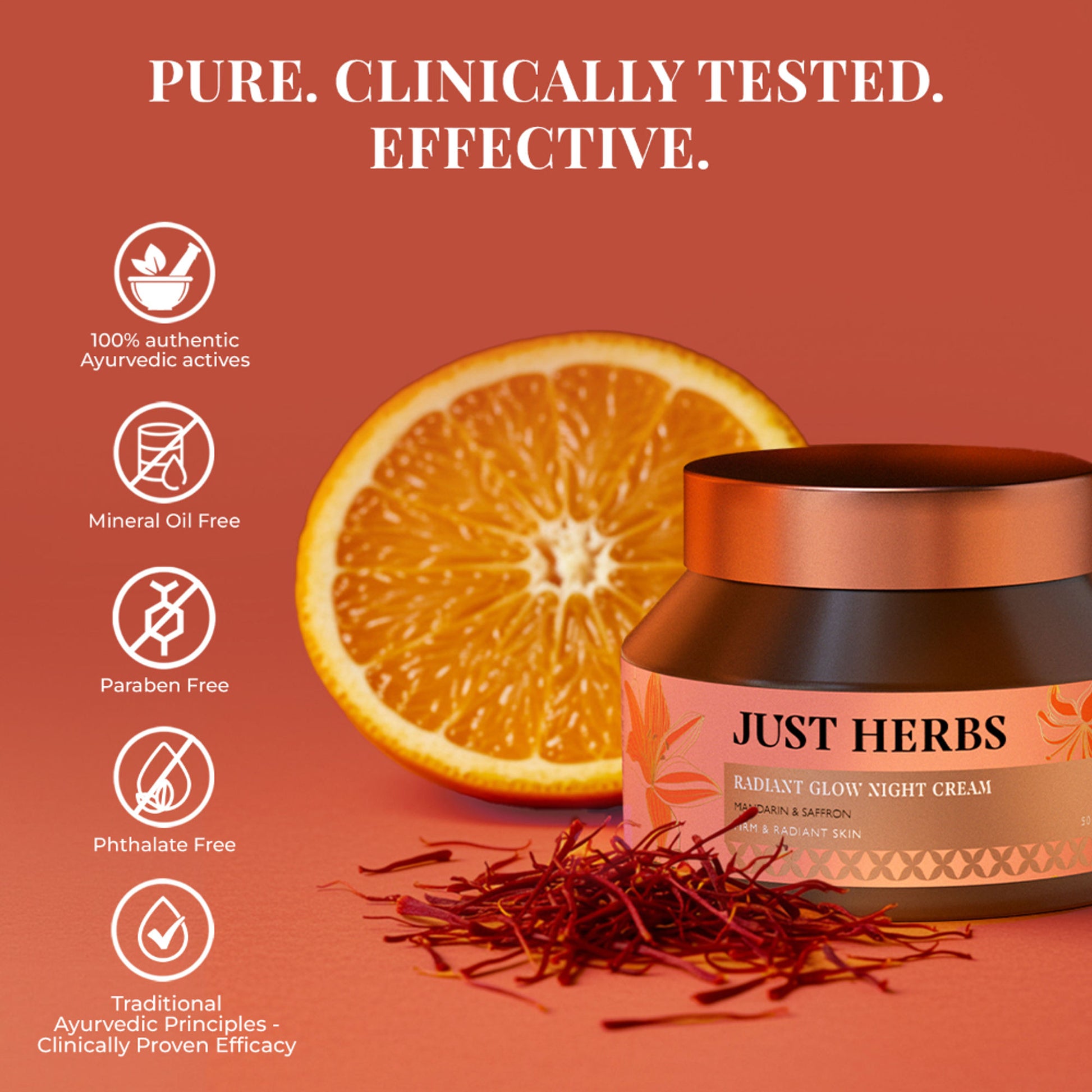 Just Herbs Radiant Glow Night Cream