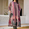Indyancart IE Women Floral Printed Regular Pure Cotton Kurta with Trousers