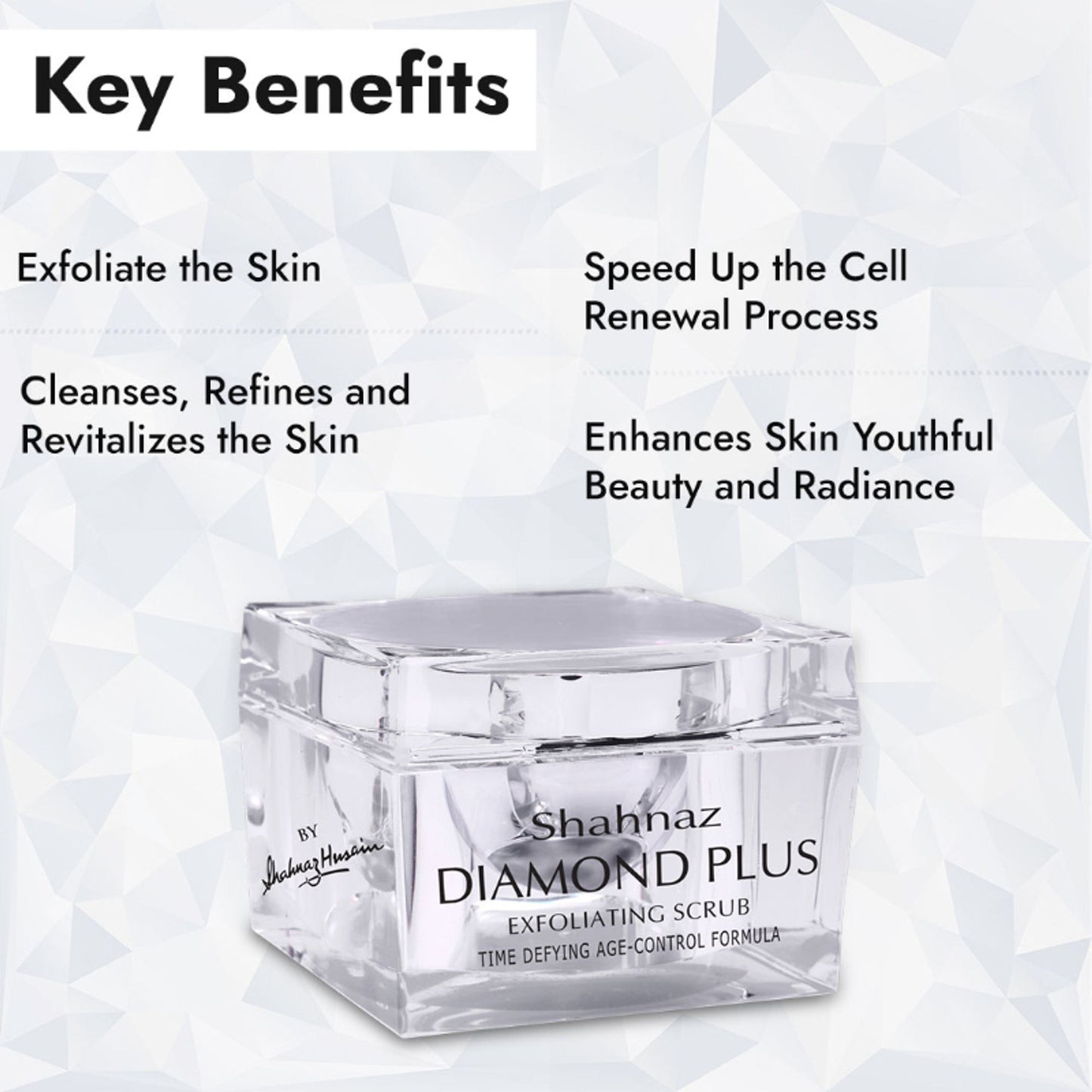 Shahnaz Husain Diamond Premium Exfoliating Scrub