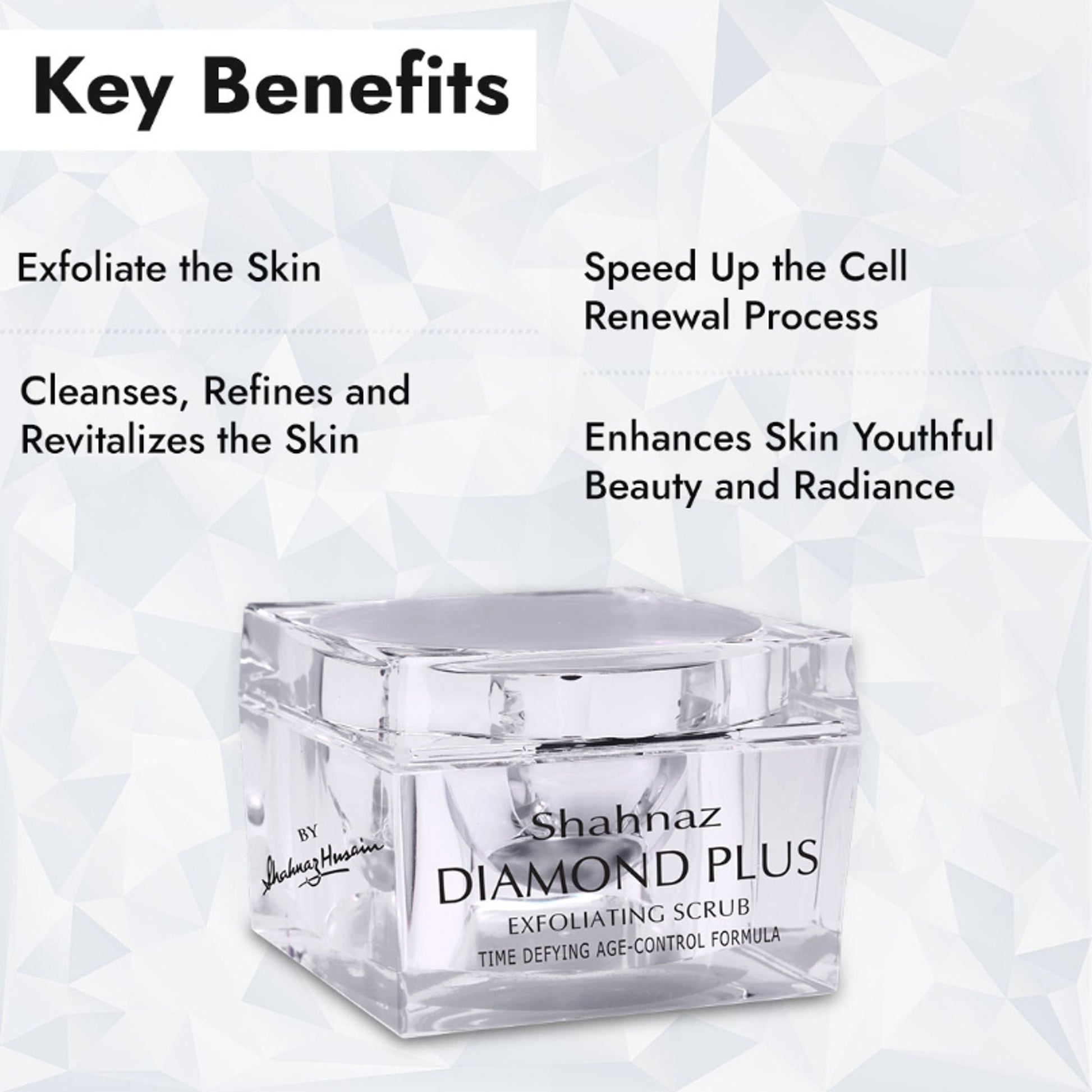 Shahnaz Husain Diamond Premium Exfoliating Scrub