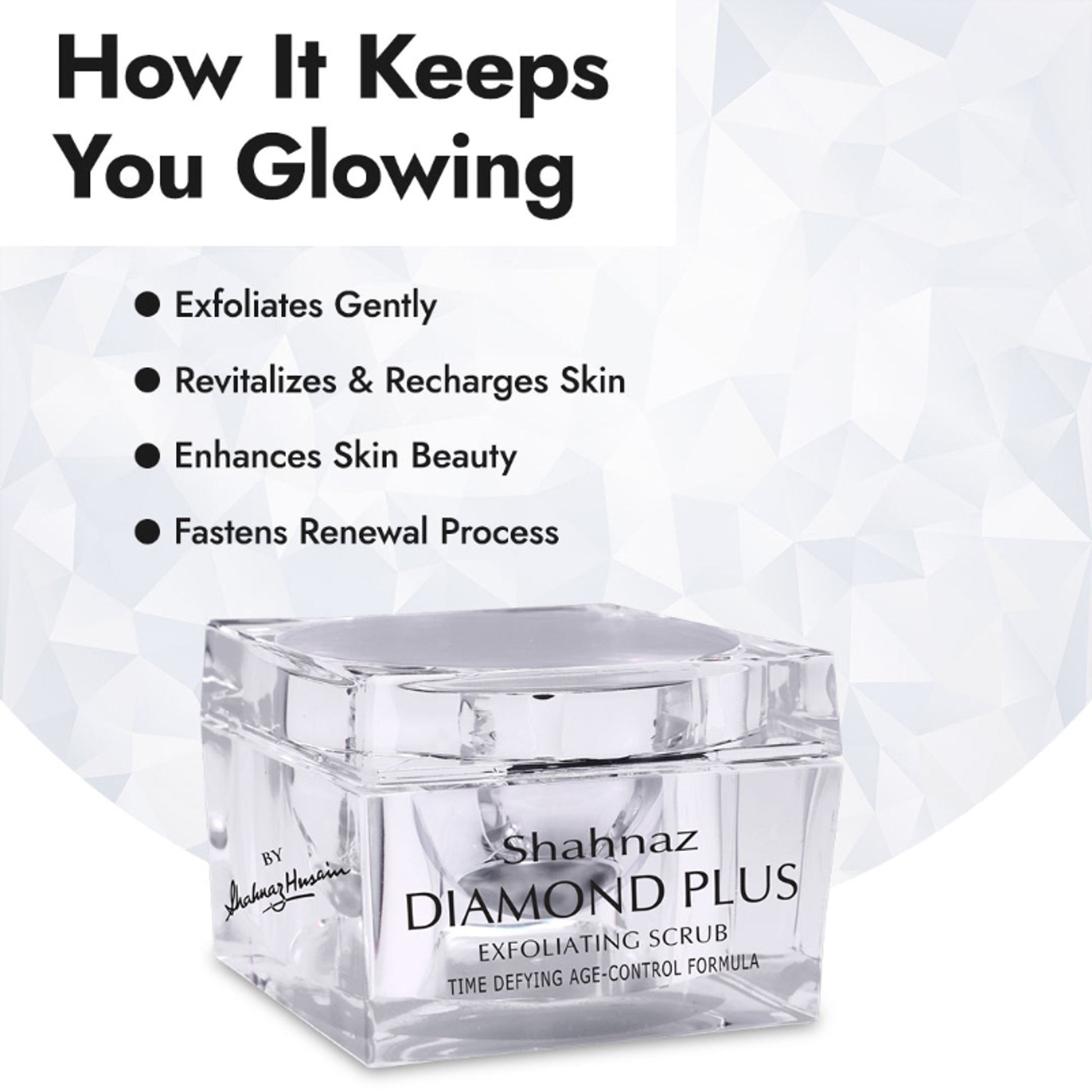 Shahnaz Husain Diamond Premium Exfoliating Scrub