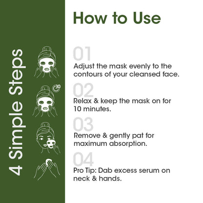 TAC - The Ayurveda Co. Eladi Serum Sheet Mask with Neem