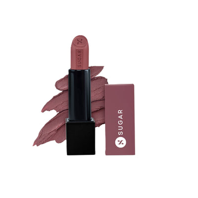 SUGAR Glide Peptide Serum Lipstick HA + Vit E Velvet Matte - 11 Malta Mauve