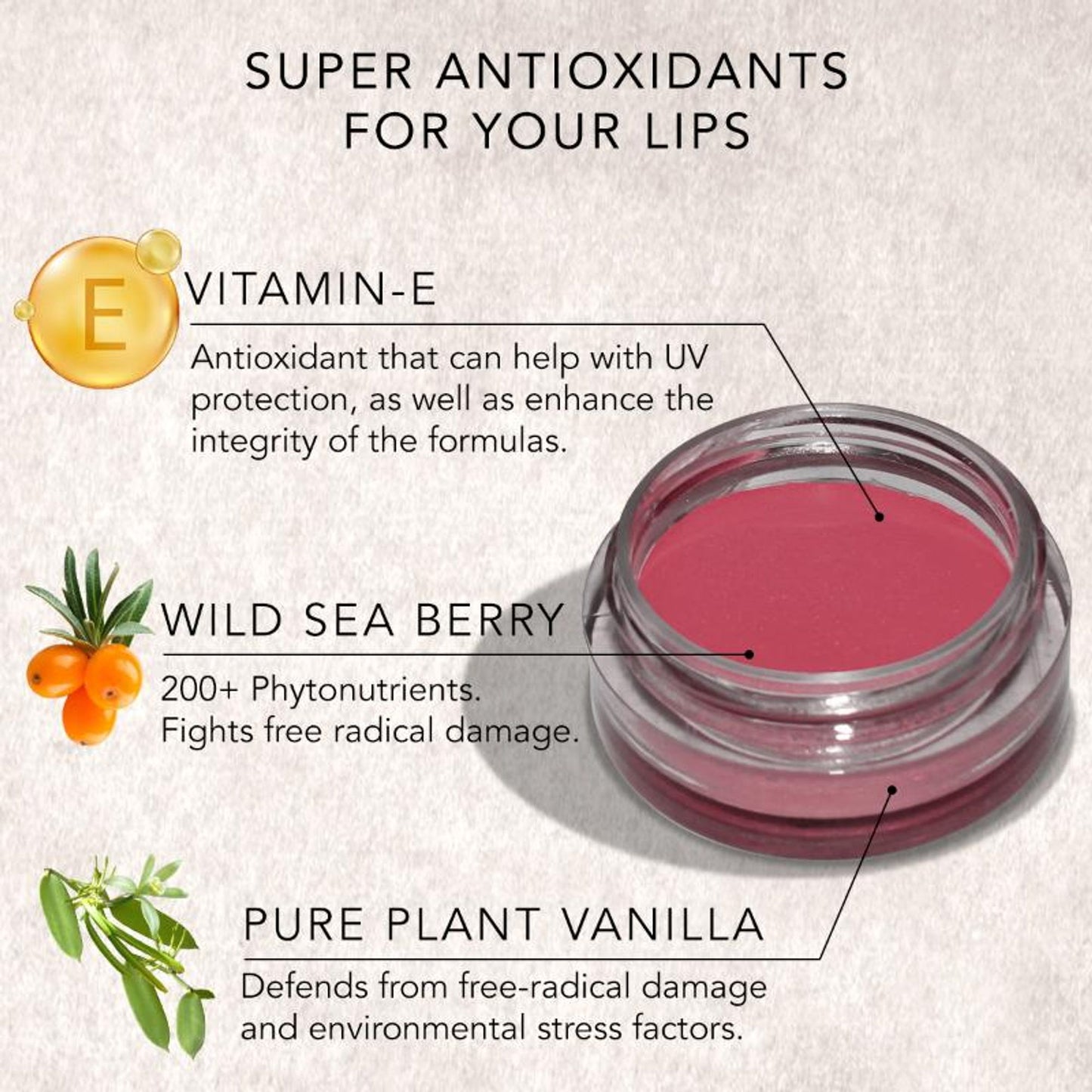 Daughter Earth 100% Vegan Lip & Cheek Tint - Original Pink