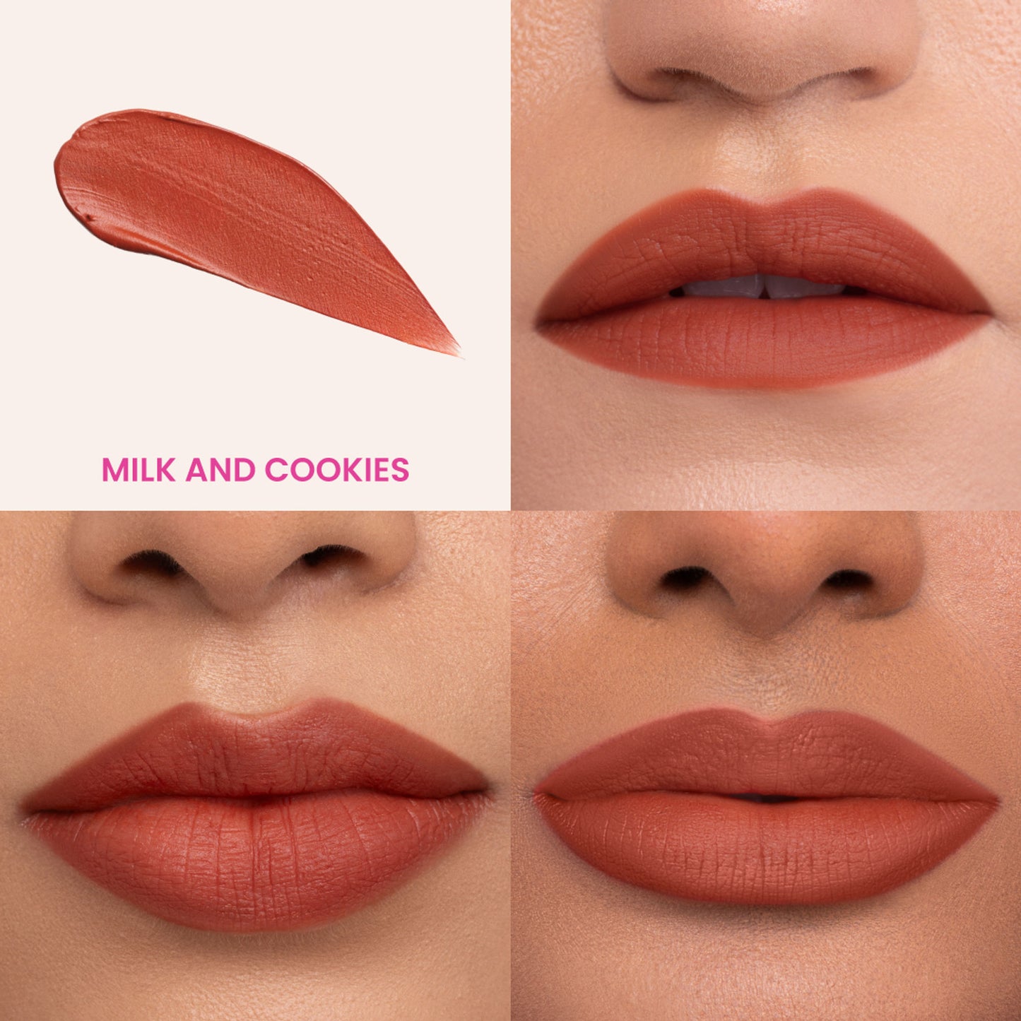 Typsy Beauty Pout Cloud Matte Lip Balm - Milk And Cookies