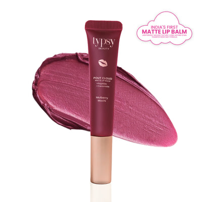 Typsy Beauty Pout Cloud Matte Lip Balm - Mulberry Mochi