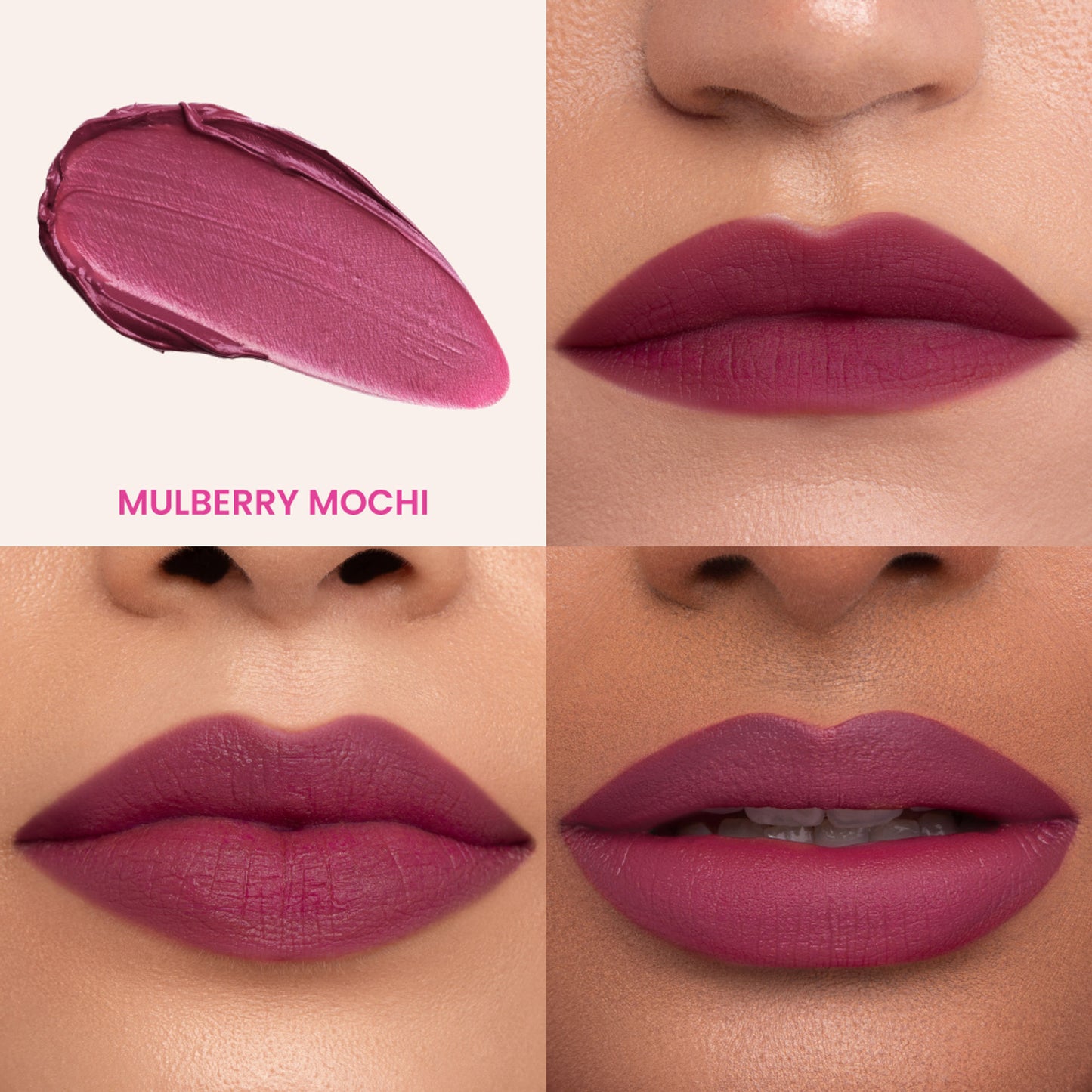Typsy Beauty Pout Cloud Matte Lip Balm - Mulberry Mochi