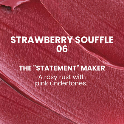 Typsy Beauty Pout Cloud Matte Lip Balm - Strawberry Souffle