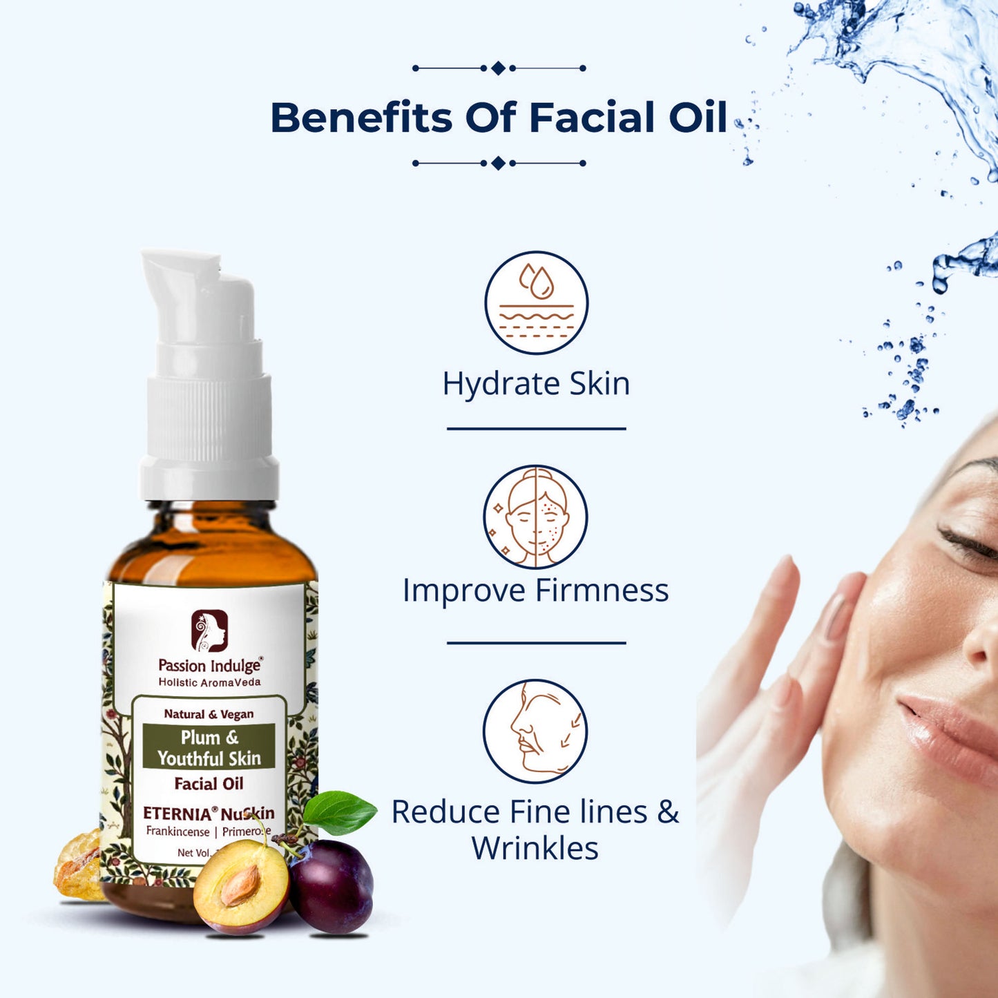 Passion Indulge Eternia Facial Oil For Anti Ageing