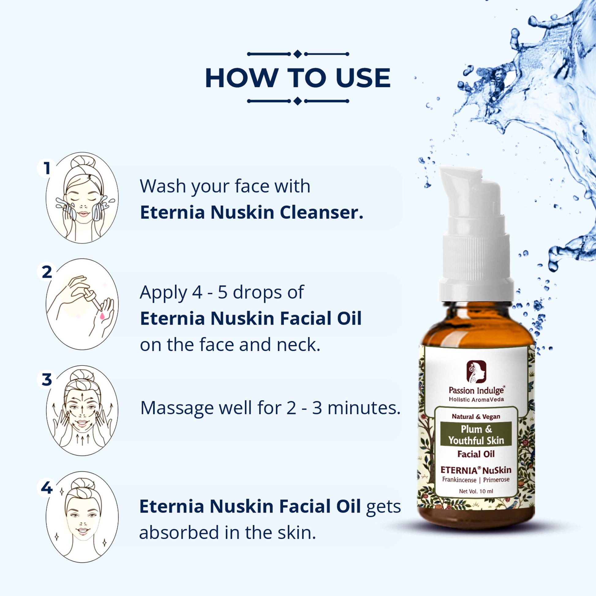 Passion Indulge Eternia Facial Oil For Anti Ageing