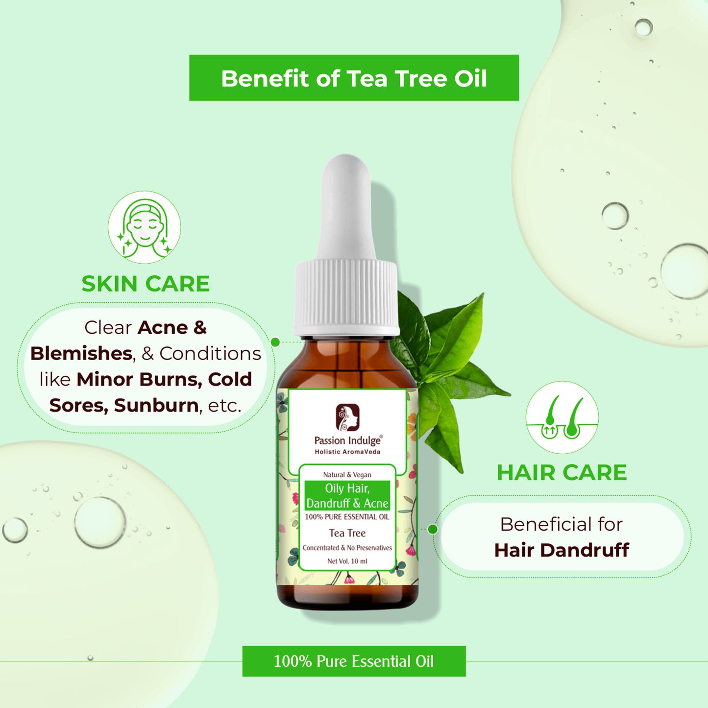 Passion Indulge Tea Tree Pure Essential Oil