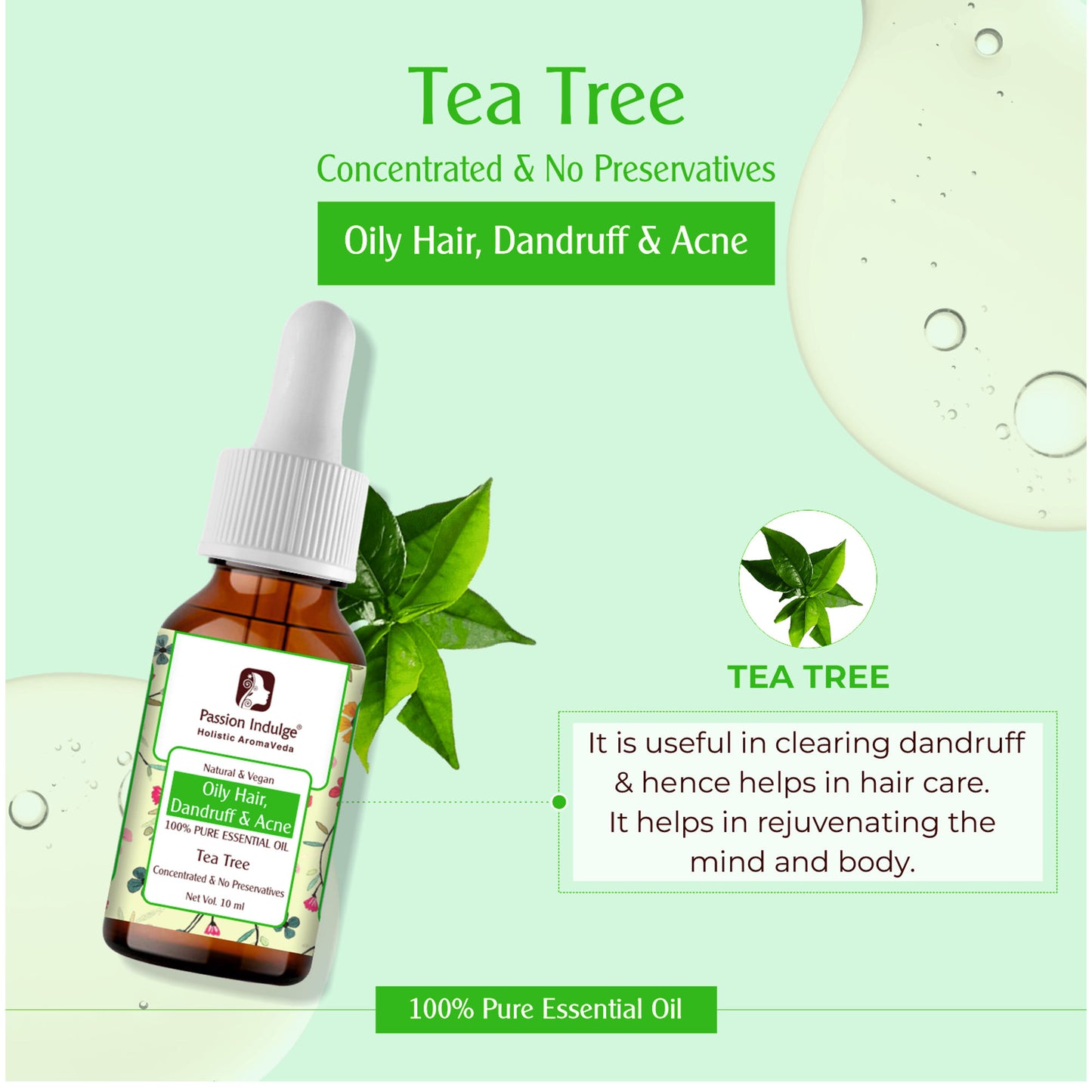 Passion Indulge Tea Tree Pure Essential Oil