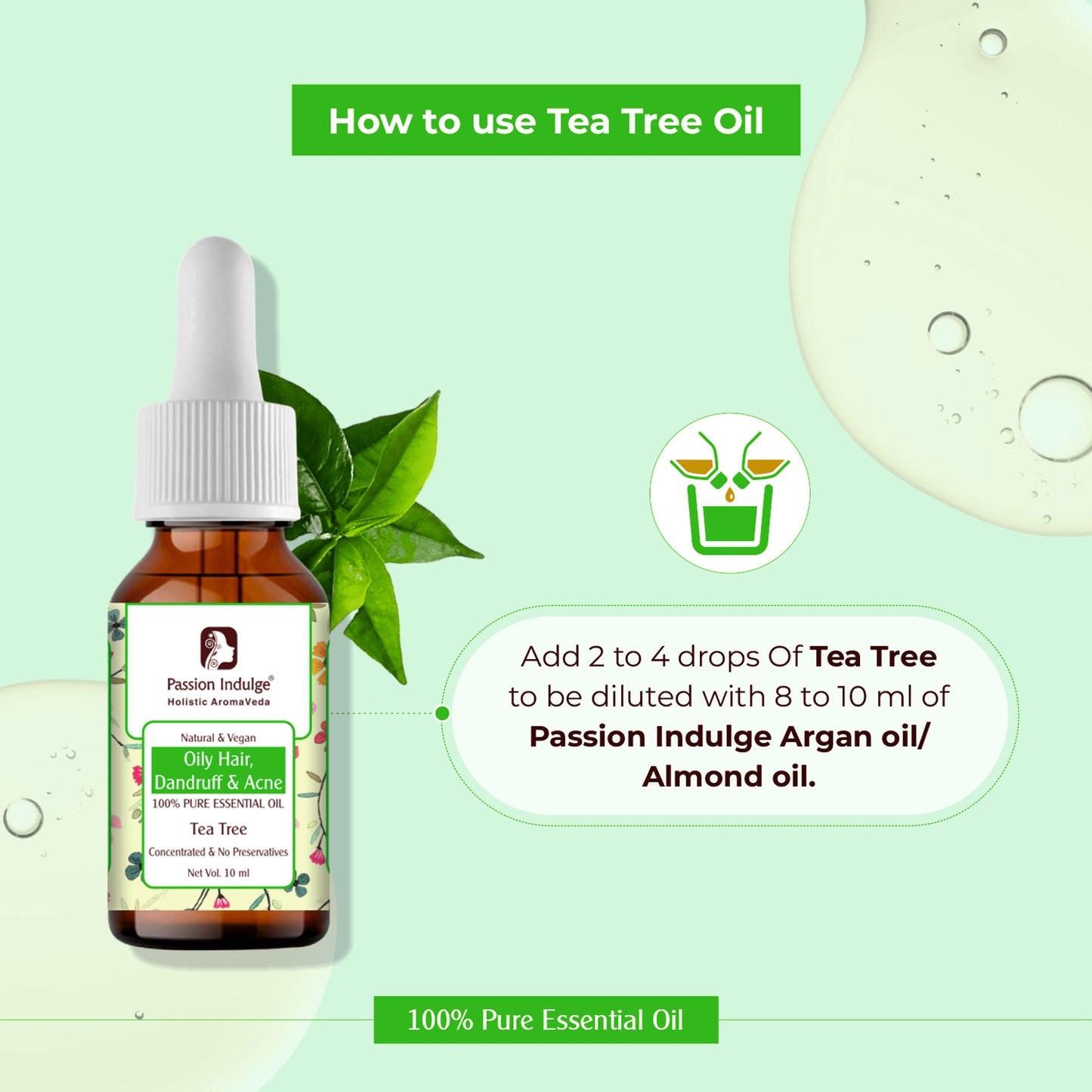 Passion Indulge Tea Tree Pure Essential Oil